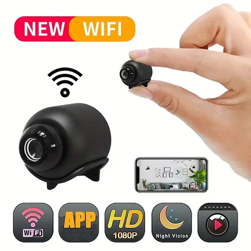 Compact Wi-Fi Surveillance Camera